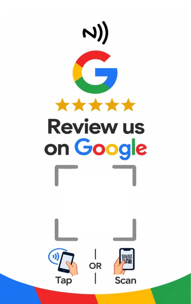 Google Review NFC Card