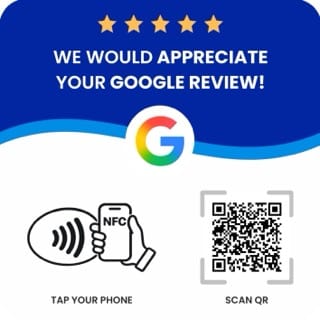 Google Review NFC Stand 12×12